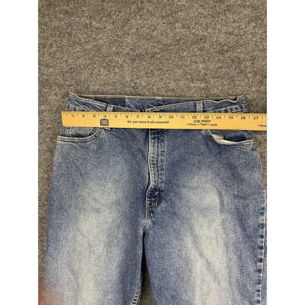 Levis‎ 550 Jeans Mens Blue Light Wash Relaxed Fit Tapered Leg Denim Classic
